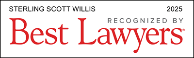 Scott Willis 2025 Best Lawyers Badge